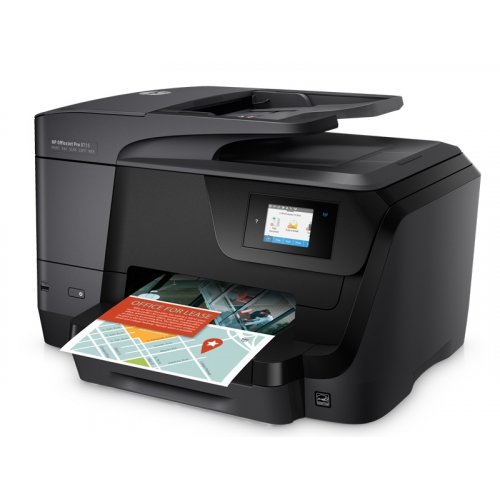Купити БФП HP OfficeJet Pro 8715 Wi-Fi (J6X76A) - ціна в Києві, Львові, Вінниці, Хмельницькому, Франківську, Україні | інтернет-магазин TELEMART.UA фото
