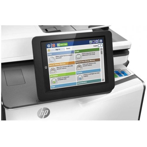 Купить МФУ HP PageWide Enterprise 586dn Wi-Fi (G1W39A) - цена в Харькове, Киеве, Днепре, Одессе
в интернет-магазине Telemart фото