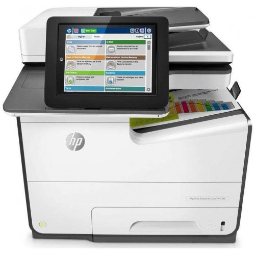 Купити БФП HP PageWide Enterprise 586f Wi-Fi (G1W40A) - ціна в Києві, Львові, Вінниці, Хмельницькому, Франківську, Україні | інтернет-магазин TELEMART.UA фото