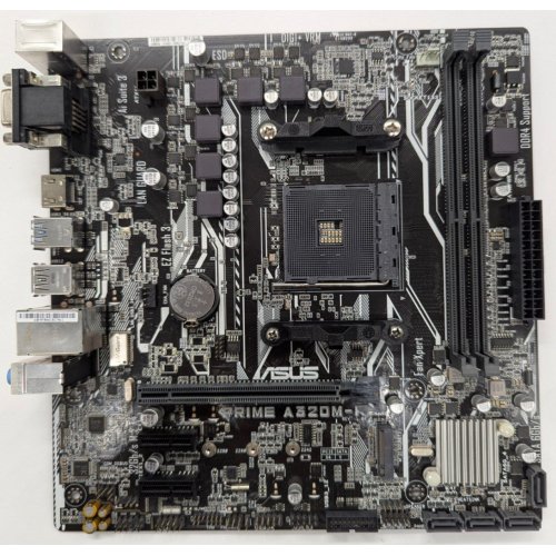 Материнская плата Asus PRIME A320M-K/CSM (sAM4, AMD A320) (Восстановлено продавцом, 820243) купить в Украине: Киев, Днепр, Харьков, Одесса  | Проверка совместимости, низкая цена, отзывы, характеристики от TELEMART фото