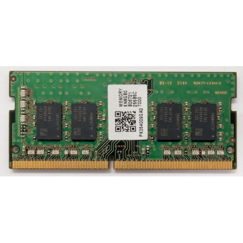 Озп Samsung SODIMM DDR4 8GB 3200Mhz (M471A1K43EB1-CWE) OEM (Відновлено продавцем, 820248) купити в Україні: Київ, Львів, Хмельницький, Тернопіль | Перевірка сумісності, низька ціна, відгуки, характеристики від TELEMART фото