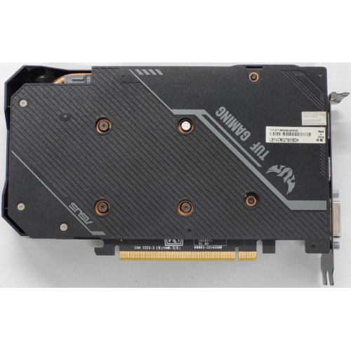 Відеокарта Asus TUF GeForce GTX 1660 SUPER 6144MB (TUF-GTX1660S-6G-GAMING) (Відновлено продавцем, 820254) купити в Україні: Київ, Львів, Хмельницький, Тернопіль | Перевірка сумісності, низька ціна, відгуки, характеристики від TELEMART фото