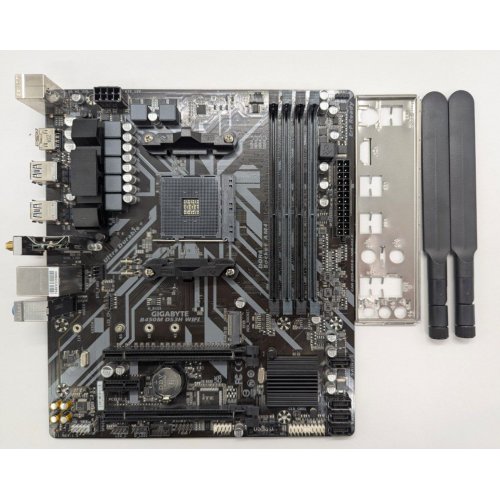 Материнська плата Gigabyte B450M DS3H WIFI (sAM4, AMD B450) (Відновлено продавцем, 820273) купити в Україні: Київ, Львів, Хмельницький, Тернопіль | Перевірка сумісності, низька ціна, відгуки, характеристики від TELEMART фото