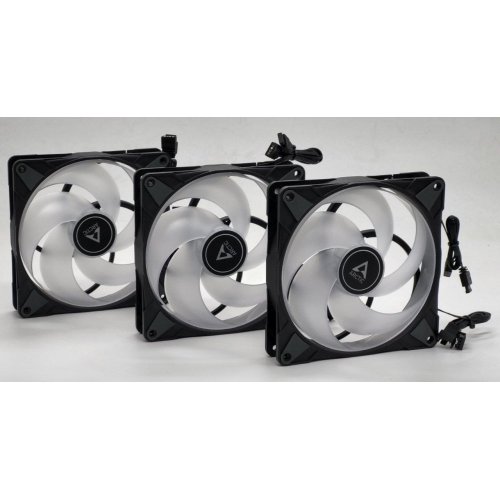 Набір кулерів для корпусу Arctic P14 PWM PST A-RGB 0dB (3-Fan Pack) (ACFAN00257A) Black (Відновлено продавцем, 820283) купити в Україні: Київ, Львів, Хмельницький, Тернопіль | Перевірка сумісності, низька ціна, відгуки, характеристики від TELEMART фото
