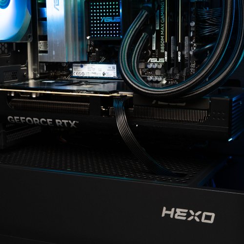 Компьютер HEXO Gaming TwinFront Pro (HGP-B850TF780X3DN507-D532S1TBK) Black купить в Украине: Киев, Днепр, Харьков, Одесса  | Низкая цена, отзывы, характеристики от TELEMART фото