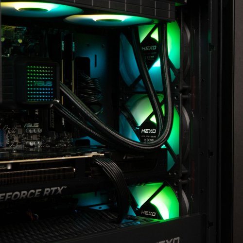 Компьютер HEXO Gaming TwinFront Pro (HGP-B850TF780X3DN507-D532S1TBK) Black купить в Украине: Киев, Днепр, Харьков, Одесса  | Низкая цена, отзывы, характеристики от TELEMART фото