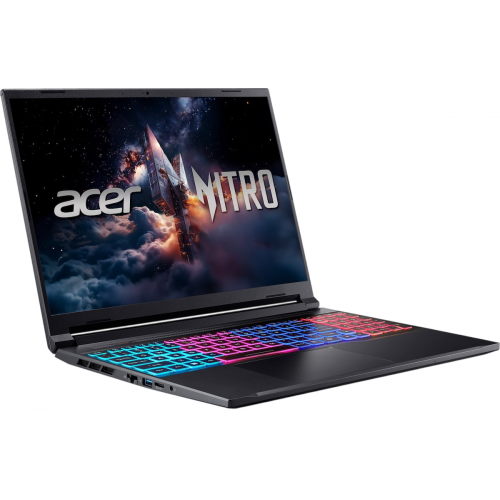 Ноутбук Acer Nitro V 16S ANV16S-71 (NH.U29EU.004) Black купить в Украине: Киев, Днепр, Харьков, Одесса  | Низкая цена, отзывы, характеристики от TELEMART фото 2 Ноутбук Acer Nitro V 16S ANV16S-71 (NH.U29EU.004) Black купить в Украине: Киев, Днепр, Харьков, Одесса  | Низкая цена, отзывы, характеристики от TELEMART фото