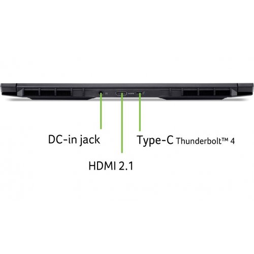 Ноутбук Acer Nitro V 16S ANV16S-71 (NH.U28EU.003) Black купить в Украине: Киев, Днепр, Харьков, Одесса  | Низкая цена, отзывы, характеристики от TELEMART фото 12 Ноутбук Acer Nitro V 16S ANV16S-71 (NH.U28EU.003) Black купить в Украине: Киев, Днепр, Харьков, Одесса  | Низкая цена, отзывы, характеристики от TELEMART фото