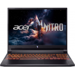 Ноутбук Acer Nitro V 16 ANV16-72 (NH.QZREU.005) Black / 16″ (1920x1200, IPS) / Intel Core 7 240H (4.0-5.2 ГГц), 10 ядер / NVIDIA GeForce RTX 5070 / 32 ГБ (DDR5) / 1024 ГБ (SSD) / Linux