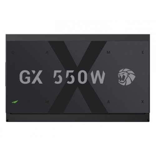 Блок питания GAMEMAX GX 550GF 550W (GX 550GF) Black купить в Украине: Киев, Днепр, Харьков, Одесса  | Проверка совместимости, низкая цена, отзывы, характеристики от TELEMART фото 7 Блок питания GAMEMAX GX 550GF 550W (GX 550GF) Black купить в Украине: Киев, Днепр, Харьков, Одесса  | Проверка совместимости, низкая цена, отзывы, характеристики от TELEMART фото