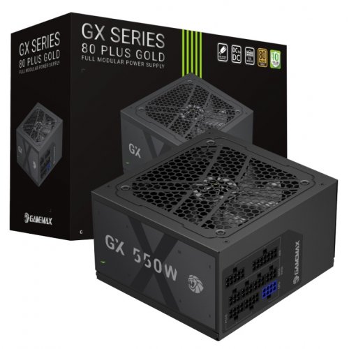 Блок питания GAMEMAX GX 550GF 550W (GX 550GF) Black купить в Украине: Киев, Днепр, Харьков, Одесса  | Проверка совместимости, низкая цена, отзывы, характеристики от TELEMART фото 9 Блок питания GAMEMAX GX 550GF 550W (GX 550GF) Black купить в Украине: Киев, Днепр, Харьков, Одесса  | Проверка совместимости, низкая цена, отзывы, характеристики от TELEMART фото
