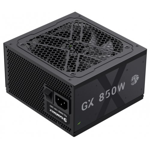 Блок питания GAMEMAX GX 850GF 850W (GX 850GF) Black купить в Украине: Киев, Днепр, Харьков, Одесса  | Проверка совместимости, низкая цена, отзывы, характеристики от TELEMART фото 1 Блок питания GAMEMAX GX 850GF 850W (GX 850GF) Black купить в Украине: Киев, Днепр, Харьков, Одесса  | Проверка совместимости, низкая цена, отзывы, характеристики от TELEMART фото