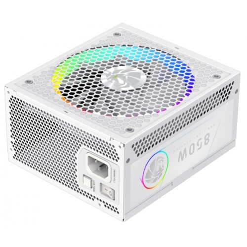 Блок питания GAMEMAX RGB PRO 850G 850W (RGB PRO 850G WH) White купить в Украине: Киев, Днепр, Харьков, Одесса  | Проверка совместимости, низкая цена, отзывы, характеристики от TELEMART фото 3 Блок питания GAMEMAX RGB PRO 850G 850W (RGB PRO 850G WH) White купить в Украине: Киев, Днепр, Харьков, Одесса  | Проверка совместимости, низкая цена, отзывы, характеристики от TELEMART фото