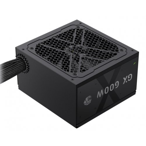 Блок питания GAMEMAX GX 600G 600W (GX 600G) Black купить в Украине: Киев, Днепр, Харьков, Одесса  | Проверка совместимости, низкая цена, отзывы, характеристики от TELEMART фото 1 Блок питания GAMEMAX GX 600G 600W (GX 600G) Black купить в Украине: Киев, Днепр, Харьков, Одесса  | Проверка совместимости, низкая цена, отзывы, характеристики от TELEMART фото