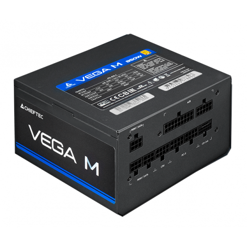Блок живлення CHIEFTEC Vega M 1000W (PPG-1000-C) Black купити в Україні: Київ, Львів, Хмельницький, Тернопіль | Перевірка сумісності, низька ціна, відгуки, характеристики від TELEMART фото