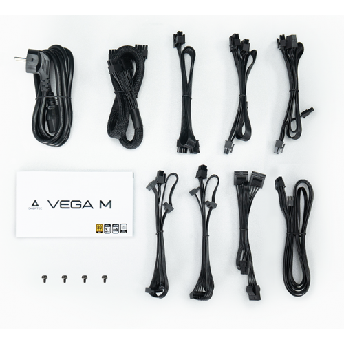 Блок живлення CHIEFTEC Vega M 1000W (PPG-1000-C) Black купити в Україні: Київ, Львів, Хмельницький, Тернопіль | Перевірка сумісності, низька ціна, відгуки, характеристики від TELEMART фото