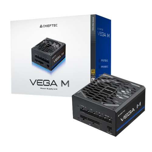 Блок живлення CHIEFTEC Vega M 1000W (PPG-1000-C) Black купити в Україні: Київ, Львів, Хмельницький, Тернопіль | Перевірка сумісності, низька ціна, відгуки, характеристики від TELEMART фото