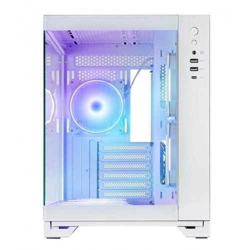 Корпус CHIEFTEC VISIO Tempered Glass без БП (GM-30W-TG-OP) White купить в Украине: Киев, Днепр, Харьков, Одесса  | Проверка совместимости, низкая цена, отзывы, характеристики от TELEMART фото