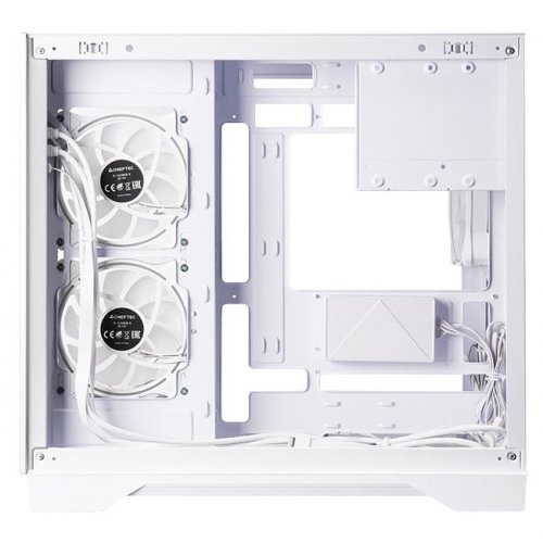 Корпус CHIEFTEC VISIO Tempered Glass без БП (GM-30W-TG-OP) White купить в Украине: Киев, Днепр, Харьков, Одесса  | Проверка совместимости, низкая цена, отзывы, характеристики от TELEMART фото