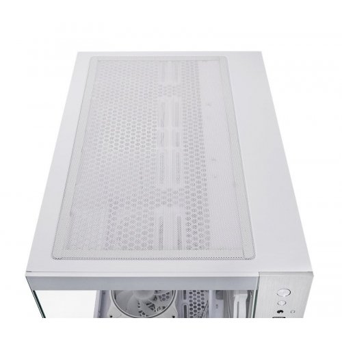 Корпус CHIEFTEC VISIO Tempered Glass без БП (GM-30W-TG-OP) White купить в Украине: Киев, Днепр, Харьков, Одесса  | Проверка совместимости, низкая цена, отзывы, характеристики от TELEMART фото