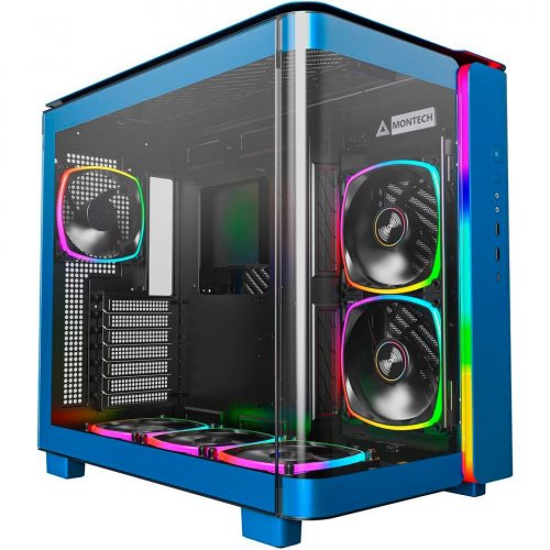 Корпус Montech King 95 Pro без БП Prussian Blue купить в Украине: Киев, Днепр, Харьков, Одесса  | Проверка совместимости, низкая цена, отзывы, характеристики от TELEMART фото
