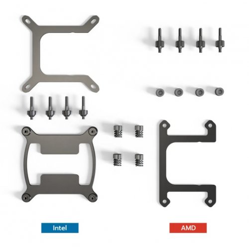 Готовая СВО Montech LightFlow ARGB 360 White купить в Украине: Киев, Днепр, Харьков, Одесса  | Проверка совместимости, низкая цена, отзывы, характеристики от TELEMART фото