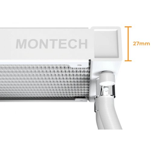 Готовая СВО Montech HyperFlow Digital 360 Black купить в Украине: Киев, Днепр, Харьков, Одесса  | Проверка совместимости, низкая цена, отзывы, характеристики от TELEMART фото