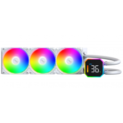 Готовая СВО Montech HyperFlow Digital 360 White Готовая СВО Montech HyperFlow Digital 360 White
