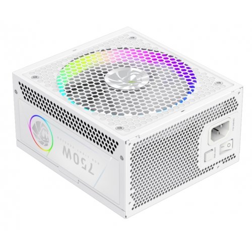 Блок питания GAMEMAX RGB 750G 750W (RGB 750G WH) White купить в Украине: Киев, Днепр, Харьков, Одесса  | Проверка совместимости, низкая цена, отзывы, характеристики от TELEMART фото 3 Блок питания GAMEMAX RGB 750G 750W (RGB 750G WH) White купить в Украине: Киев, Днепр, Харьков, Одесса  | Проверка совместимости, низкая цена, отзывы, характеристики от TELEMART фото