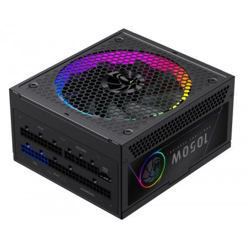 Блок питания GAMEMAX RGB 1050G 1050W (RGB 1050G) Black купить в Украине: Киев, Днепр, Харьков, Одесса  | Проверка совместимости, низкая цена, отзывы, характеристики от TELEMART фото 1 Блок питания GAMEMAX RGB 1050G 1050W (RGB 1050G) Black купить в Украине: Киев, Днепр, Харьков, Одесса  | Проверка совместимости, низкая цена, отзывы, характеристики от TELEMART фото