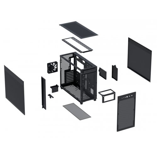 Корпус Asus Prime AP303 Mesh без БП (90DC00V0-B39000) Black купить в Украине: Киев, Днепр, Харьков, Одесса  | Проверка совместимости, низкая цена, отзывы, характеристики от TELEMART фото