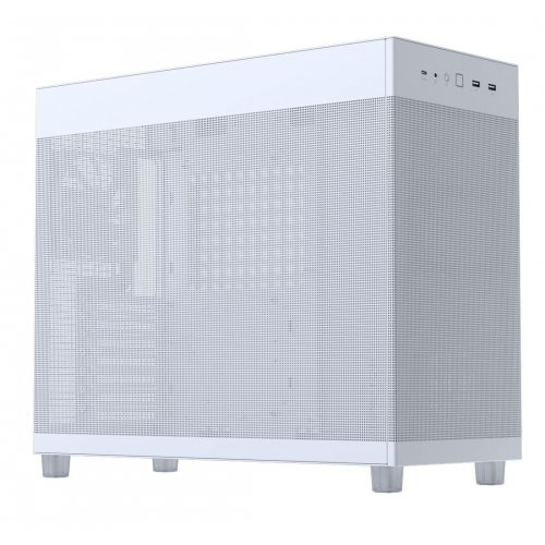 Корпус Asus Prime AP303 Mesh без БП (90DC00V3-B39000) White купить в Украине: Киев, Днепр, Харьков, Одесса  | Проверка совместимости, низкая цена, отзывы, характеристики от TELEMART фото