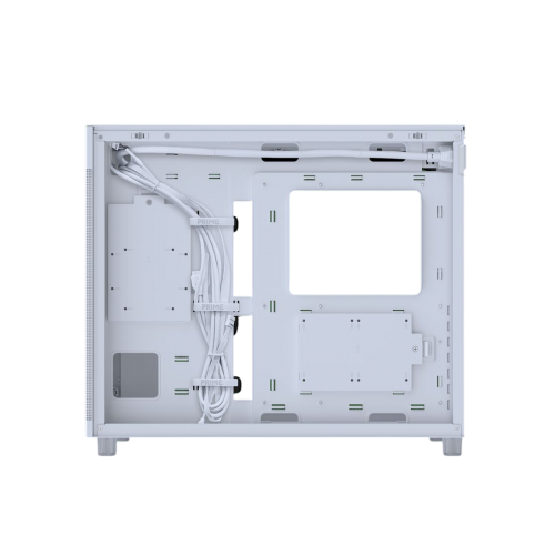 Корпус Asus Prime AP303 Tempered Glass без БП (90DC00V3-B39010) White купить в Украине: Киев, Днепр, Харьков, Одесса  | Проверка совместимости, низкая цена, отзывы, характеристики от TELEMART фото