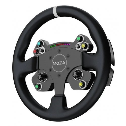 Руль MOZA Racing CS V2P Steering for PC (RS057_Moza) Black купить в Украине: Киев, Днепр, Харьков, Одесса  | Низкая цена, отзывы, характеристики от TELEMART фото 2 Руль MOZA Racing CS V2P Steering for PC (RS057_Moza) Black купить в Украине: Киев, Днепр, Харьков, Одесса  | Низкая цена, отзывы, характеристики от TELEMART фото