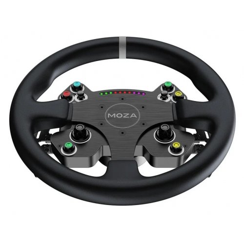 Руль MOZA Racing CS V2P Steering for PC (RS057_Moza) Black купить в Украине: Киев, Днепр, Харьков, Одесса  | Низкая цена, отзывы, характеристики от TELEMART фото 4 Руль MOZA Racing CS V2P Steering for PC (RS057_Moza) Black купить в Украине: Киев, Днепр, Харьков, Одесса  | Низкая цена, отзывы, характеристики от TELEMART фото