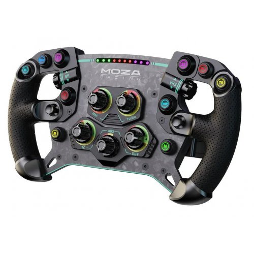Руль MOZA Racing GS V2P Steering for PC (RS056_Moza) Black купить в Украине: Киев, Днепр, Харьков, Одесса  | Низкая цена, отзывы, характеристики от TELEMART фото 2 Руль MOZA Racing GS V2P Steering for PC (RS056_Moza) Black купить в Украине: Киев, Днепр, Харьков, Одесса  | Низкая цена, отзывы, характеристики от TELEMART фото