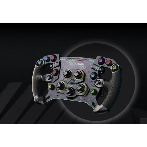 Руль MOZA Racing GS V2P Steering for PC (RS056_Moza) Black купить в Украине: Киев, Днепр, Харьков, Одесса  | Низкая цена, отзывы, характеристики от TELEMART фото 5 Руль MOZA Racing GS V2P Steering for PC (RS056_Moza) Black купить в Украине: Киев, Днепр, Харьков, Одесса  | Низкая цена, отзывы, характеристики от TELEMART фото