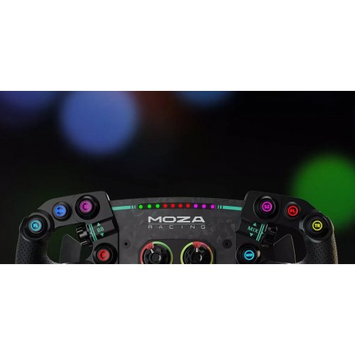 Руль MOZA Racing GS V2P Steering for PC (RS056_Moza) Black купить в Украине: Киев, Днепр, Харьков, Одесса  | Низкая цена, отзывы, характеристики от TELEMART фото 10 Руль MOZA Racing GS V2P Steering for PC (RS056_Moza) Black купить в Украине: Киев, Днепр, Харьков, Одесса  | Низкая цена, отзывы, характеристики от TELEMART фото