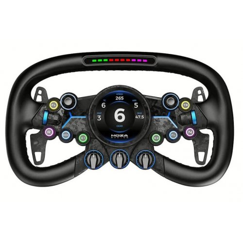 Руль MOZA Racing Vision GS Steering for PC (RS064_Moza) Black купить в Украине: Киев, Днепр, Харьков, Одесса  | Низкая цена, отзывы, характеристики от TELEMART фото 1 Руль MOZA Racing Vision GS Steering for PC (RS064_Moza) Black купить в Украине: Киев, Днепр, Харьков, Одесса  | Низкая цена, отзывы, характеристики от TELEMART фото