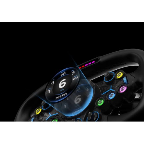 Руль MOZA Racing Vision GS Steering for PC (RS064_Moza) Black купить в Украине: Киев, Днепр, Харьков, Одесса  | Низкая цена, отзывы, характеристики от TELEMART фото 7 Руль MOZA Racing Vision GS Steering for PC (RS064_Moza) Black купить в Украине: Киев, Днепр, Харьков, Одесса  | Низкая цена, отзывы, характеристики от TELEMART фото
