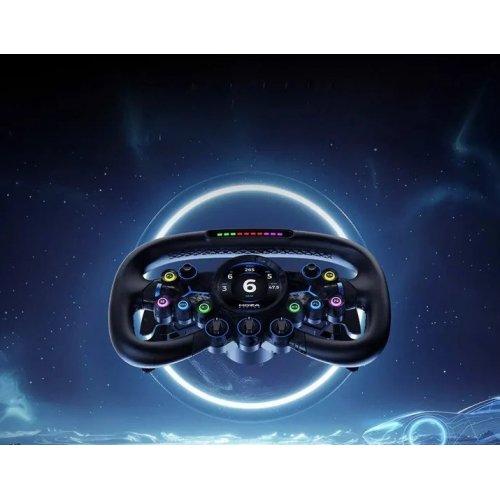 Руль MOZA Racing Vision GS Steering for PC (RS064_Moza) Black купить в Украине: Киев, Днепр, Харьков, Одесса  | Низкая цена, отзывы, характеристики от TELEMART фото 8 Руль MOZA Racing Vision GS Steering for PC (RS064_Moza) Black купить в Украине: Киев, Днепр, Харьков, Одесса  | Низкая цена, отзывы, характеристики от TELEMART фото