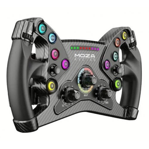 Кермо MOZA Racing KS Steering for PC (RS047_Moza) Black купити в Україні: Київ, Львів, Хмельницький, Тернопіль | Низька ціна, відгуки, характеристики від TELEMART фото