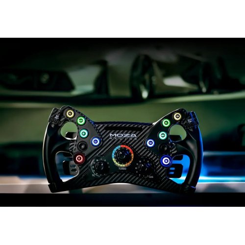 Кермо MOZA Racing KS Steering for PC (RS047_Moza) Black купити в Україні: Київ, Львів, Хмельницький, Тернопіль | Низька ціна, відгуки, характеристики від TELEMART фото