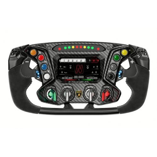 Руль MOZA Racing Lamborghini Essenza SCV12 for PC (RS070_Moza) Black купить в Украине: Киев, Днепр, Харьков, Одесса  | Низкая цена, отзывы, характеристики от TELEMART фото 1 Руль MOZA Racing Lamborghini Essenza SCV12 for PC (RS070_Moza) Black купить в Украине: Киев, Днепр, Харьков, Одесса  | Низкая цена, отзывы, характеристики от TELEMART фото