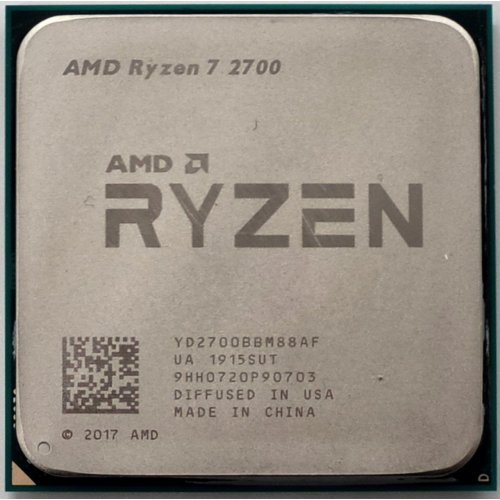 Процессор AMD Ryzen 7 2700 3.2(4.1)GHz 16MB sAM4 Tray (YD2700BBM88AF) (Восстановлено продавцом, 820561) купить в Украине: Киев, Днепр, Харьков, Одесса  | Проверка совместимости, низкая цена, отзывы, характеристики от TELEMART фото