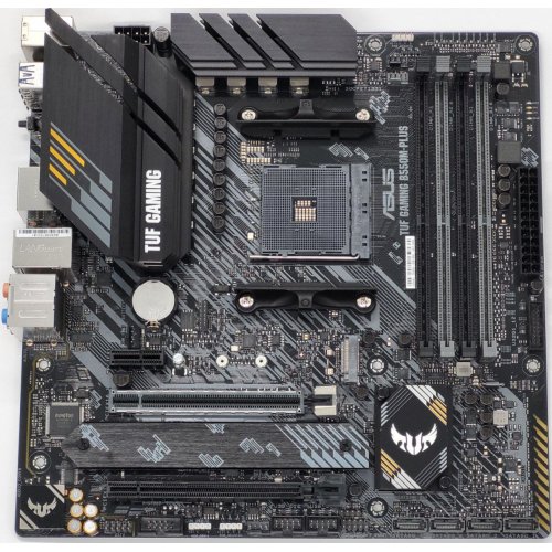 Материнська плата Asus TUF GAMING B550M-PLUS (sAM4, AMD B550) (Відновлено продавцем, 820571) купити в Україні: Київ, Львів, Хмельницький, Тернопіль | Перевірка сумісності, низька ціна, відгуки, характеристики від TELEMART фото