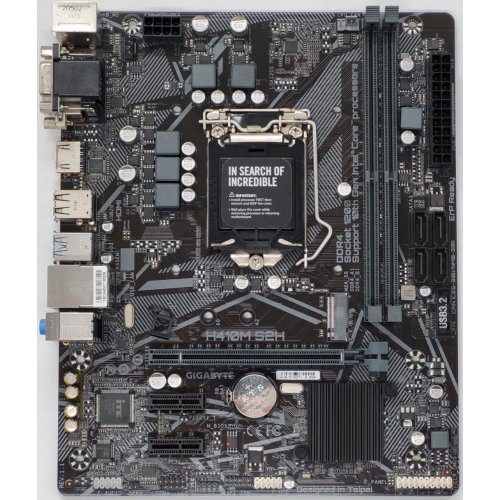 Материнська плата Gigabyte H410M S2H V2 (s1200, Intel H410) (Відновлено продавцем, 820584) купити в Україні: Київ, Львів, Хмельницький, Тернопіль | Перевірка сумісності, низька ціна, відгуки, характеристики від TELEMART фото