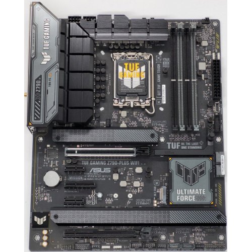 Материнська плата Asus TUF GAMING Z790-PLUS WIFI (s1700, Intel Z790) (Відновлено продавцем, 820829) купити в Україні: Київ, Львів, Хмельницький, Тернопіль | Перевірка сумісності, низька ціна, відгуки, характеристики від TELEMART фото