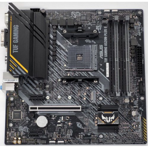 Материнська плата Asus TUF GAMING A520M-PLUS II (sAM4, A520) (Відновлено продавцем, 820830) купити в Україні: Київ, Львів, Хмельницький, Тернопіль | Перевірка сумісності, низька ціна, відгуки, характеристики від TELEMART фото