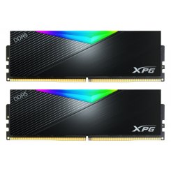 Озп ADATA DDR5 32GB (2x16GB) 7200MHz XPG Lancer RGB Black (AX5U7200C3416G-DCLARBK) (Відновлено продавцем, 820838)
